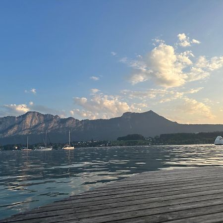 17Er Apartment Mit Sauna Und Privater Garage Mondsee Exteriér fotografie