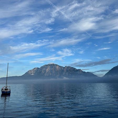 17Er Apartment Mit Sauna Und Privater Garage Mondsee Exteriér fotografie