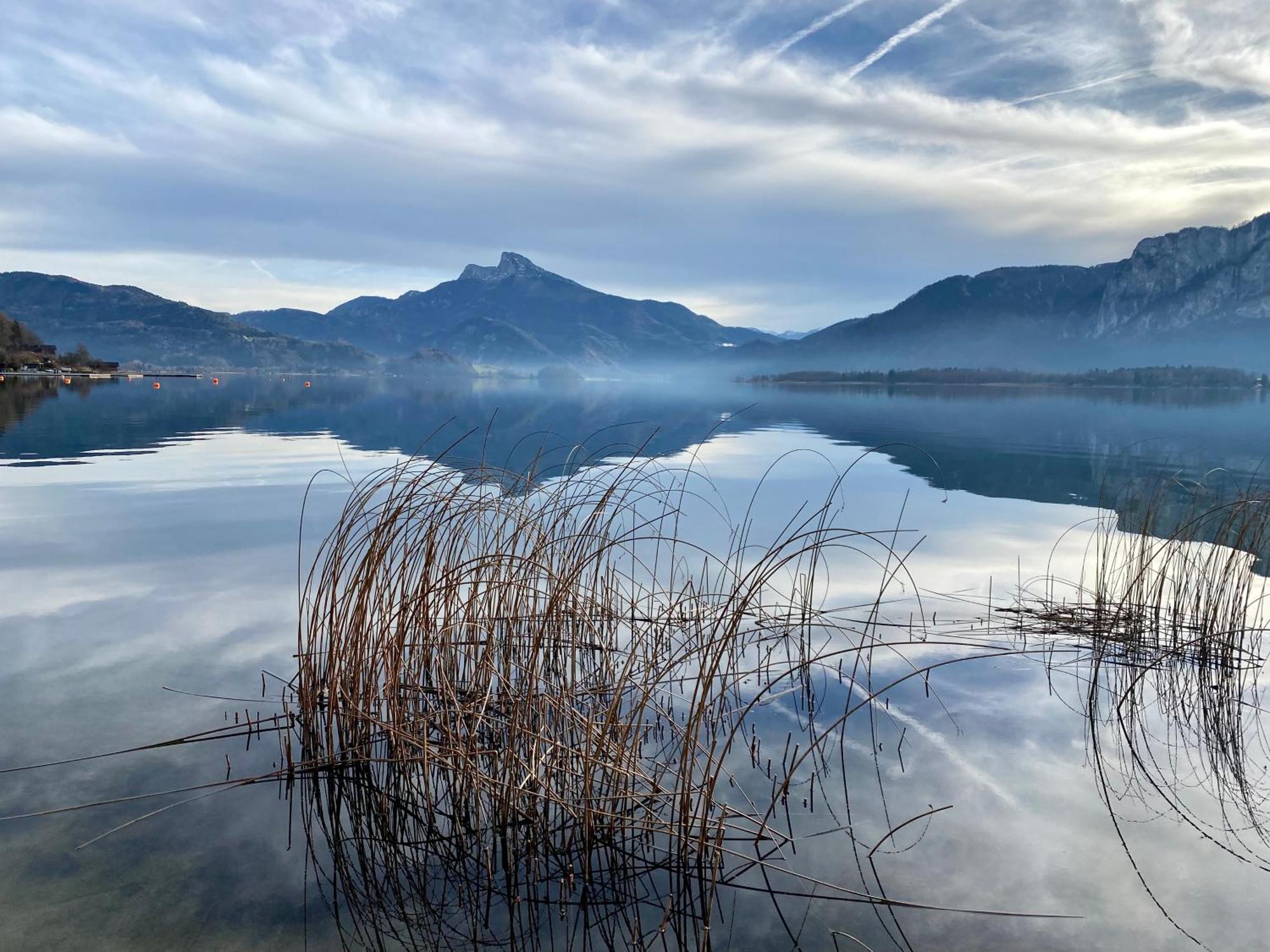 17Er Apartment Mit Sauna Und Privater Garage Mondsee Exteriér fotografie