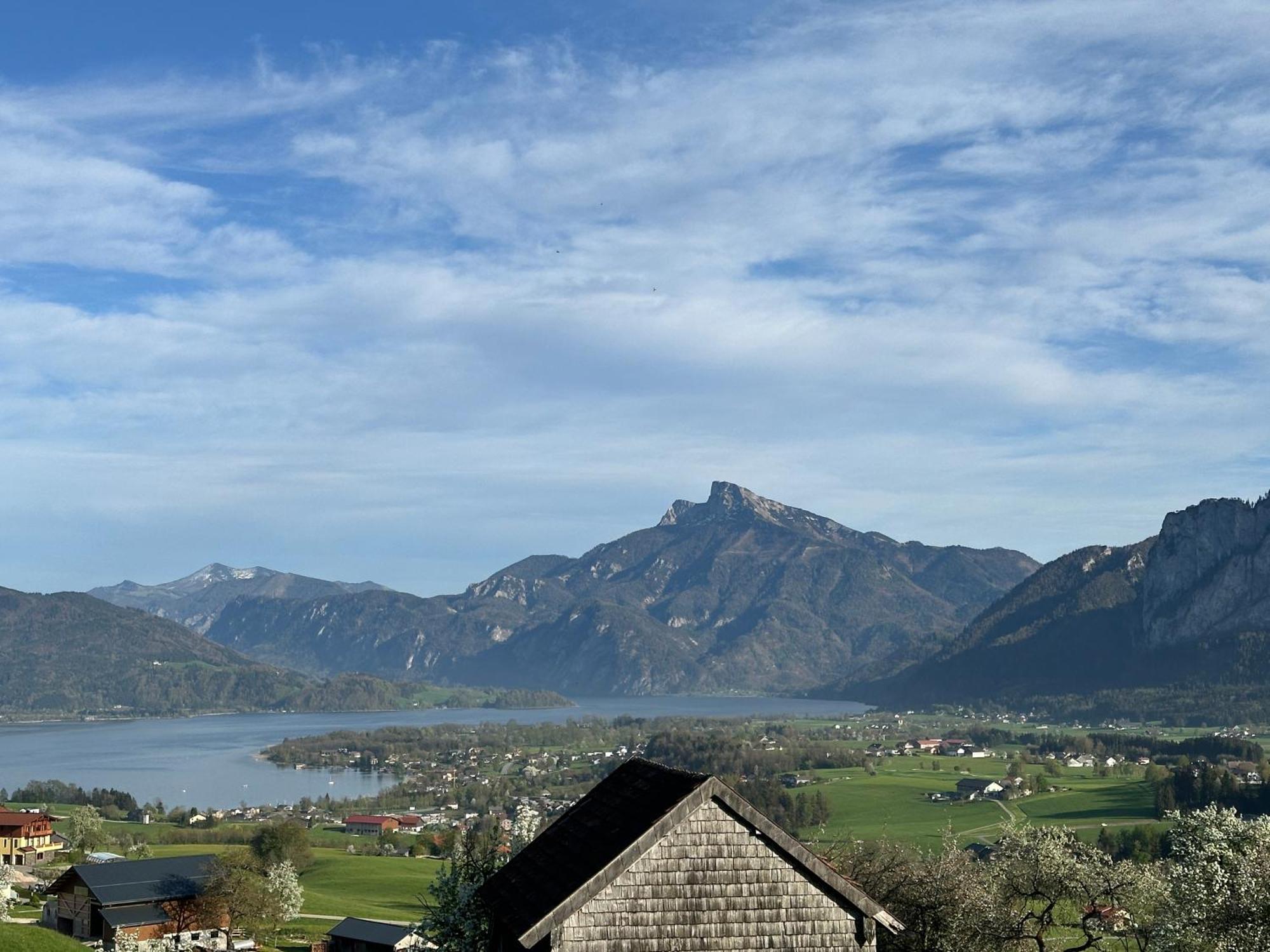 17Er Apartment Mit Sauna Und Privater Garage Mondsee Exteriér fotografie