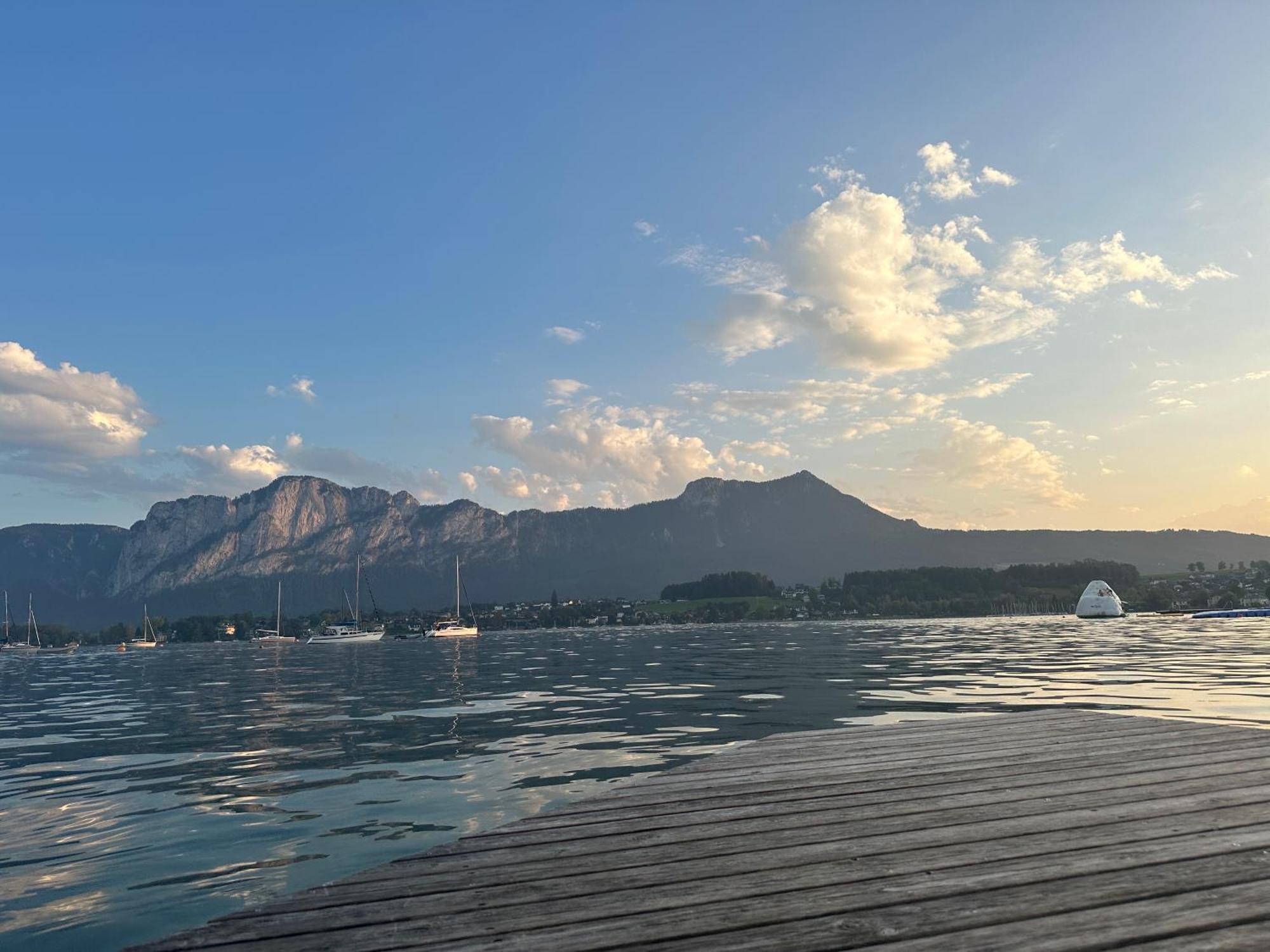 17Er Apartment Mit Sauna Und Privater Garage Mondsee Exteriér fotografie