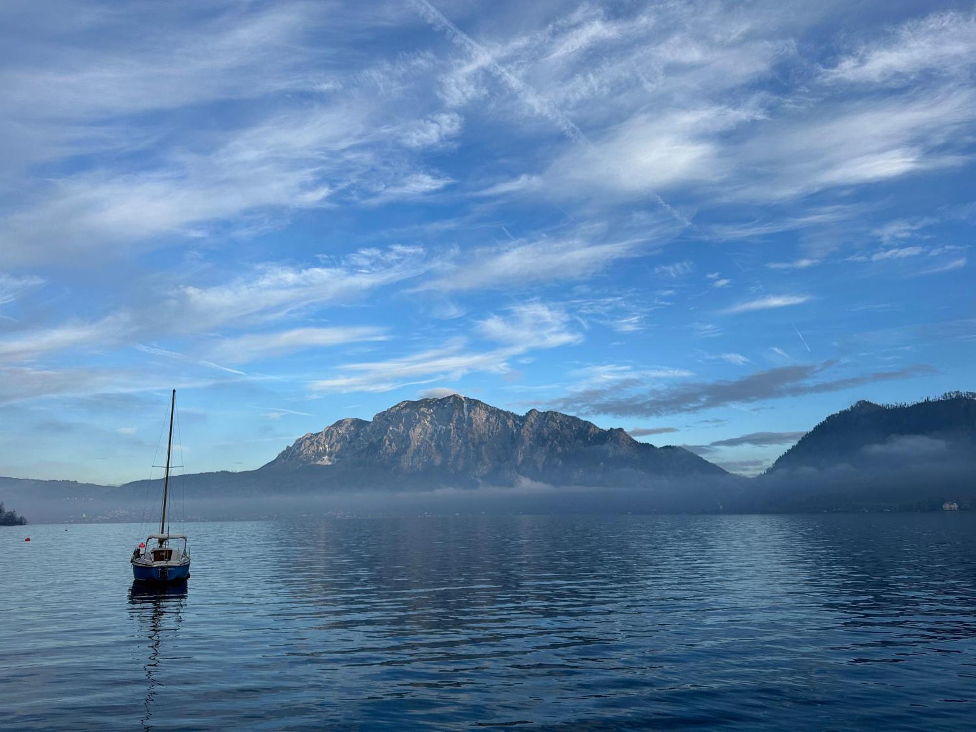 17Er Apartment Mit Sauna Und Privater Garage Mondsee Exteriér fotografie